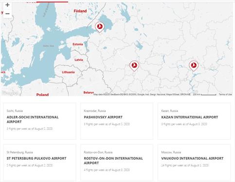 Turkish Airlines вновь сообщает о возобновлении рейсов в Россию