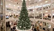 Роскошные покупки на Рождество в Breuninger и Dorotheen Quartier
