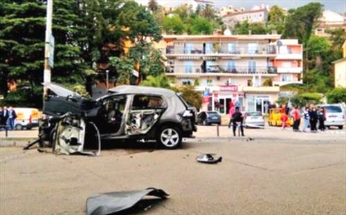 Взрыв на курорте в Черногории