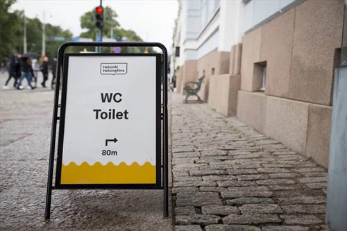 Битва за туалеты развернулась в Хельсинки
