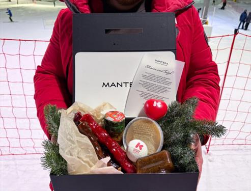 Российские олимпийцы получили посылку от «Мантеры»