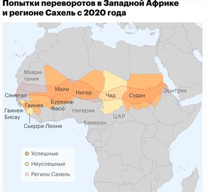 Политическая нестабильность — отличительная особенность стран Африки